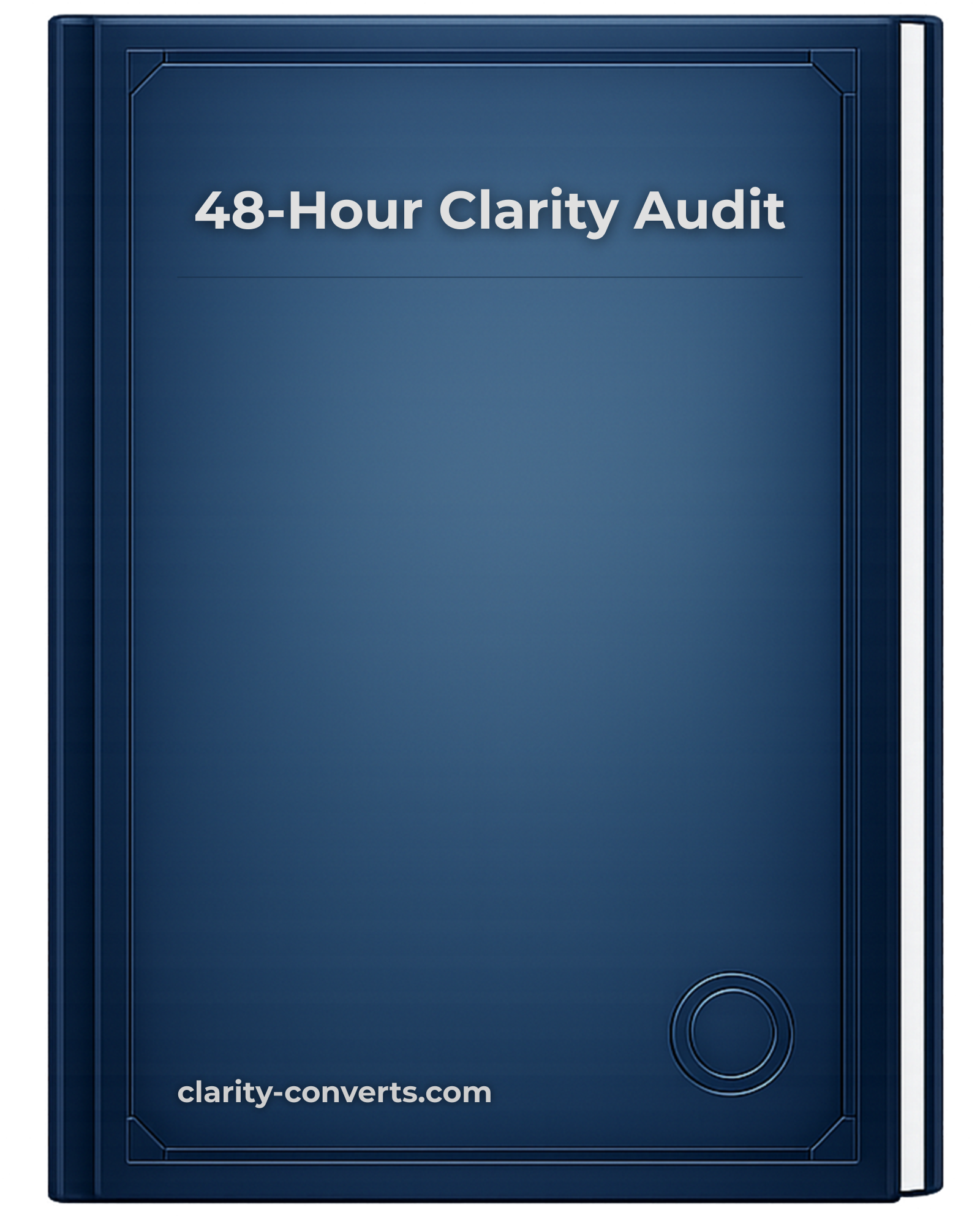 48-Hour Clarity Audit booklet